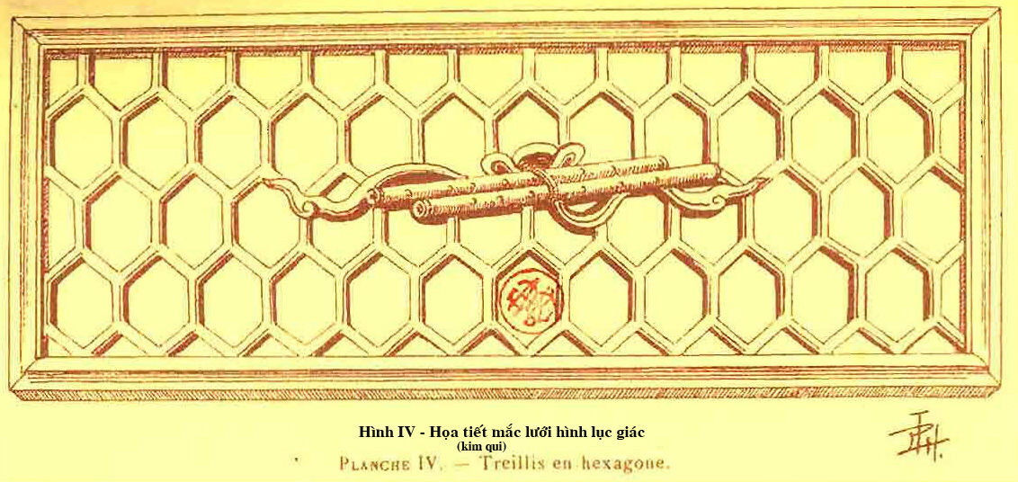 Hoạ tiết kỹ hà được sử dụng trong phong cách Indochine.