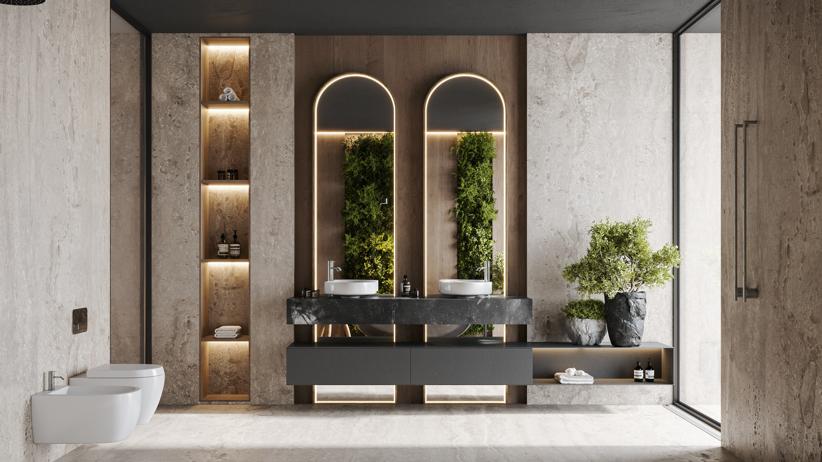 Phong cách thiết kế Organic Design sự kết hợp giữa tự nhiên và đường nét thiết kế phóng túng