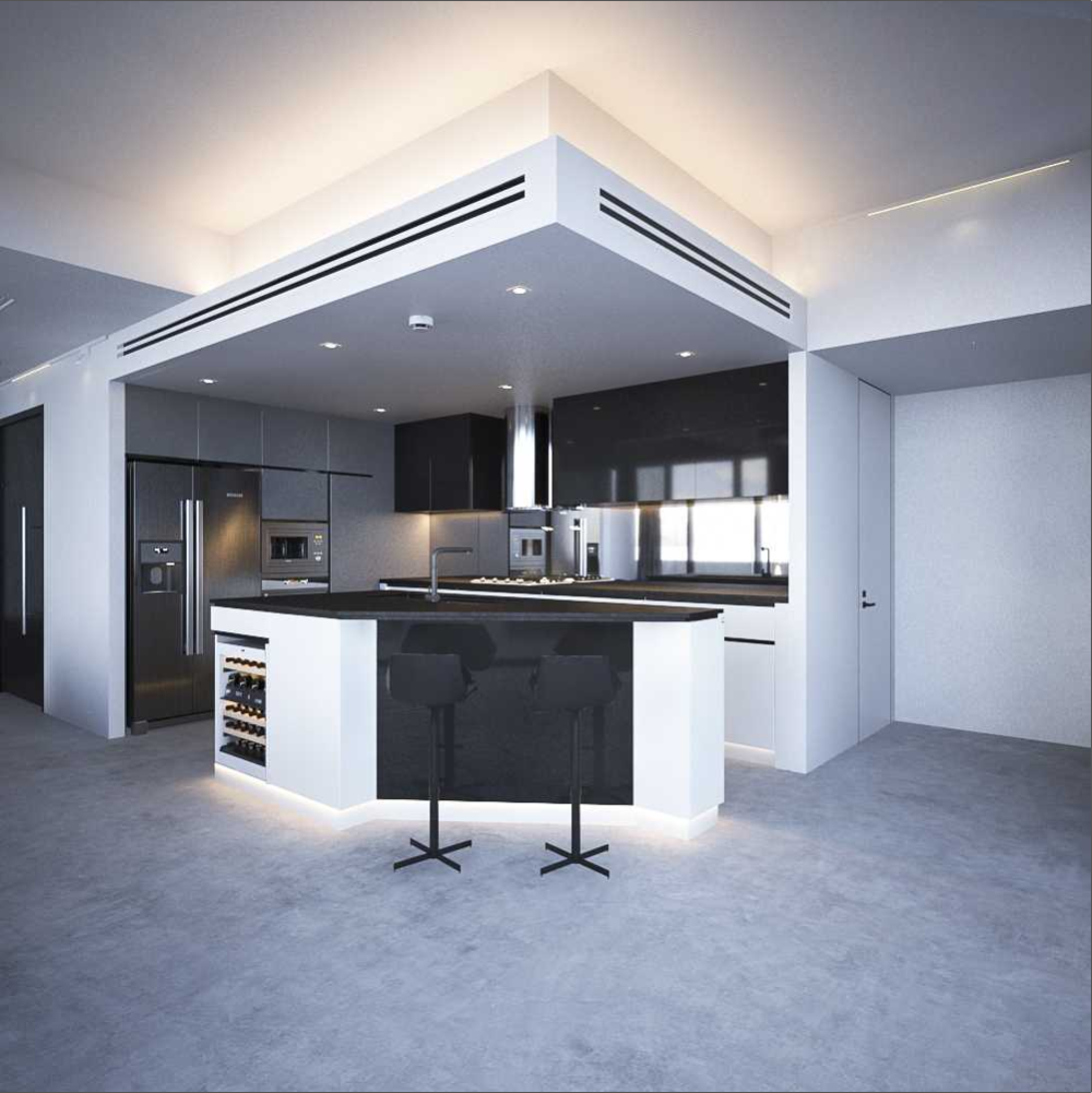 Thiết kế bếp hiện đại