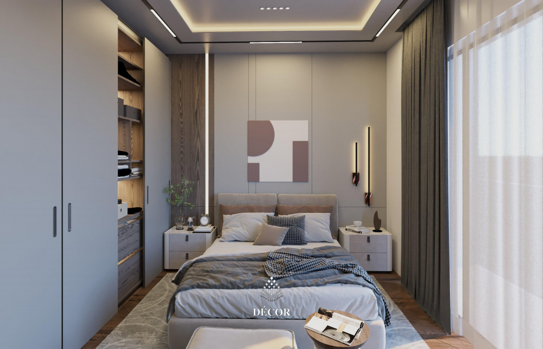 Thiết kế phòng ngủ nhỏ không gian hẹp