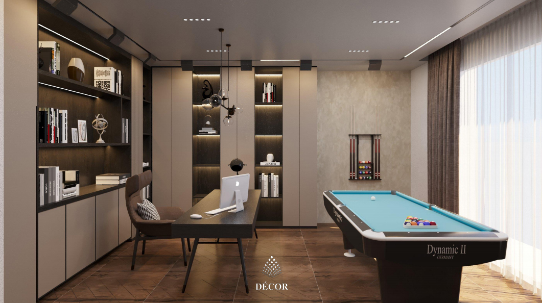 Thiết kế hiện đại gọn gàng. Dọn nhà đón tết