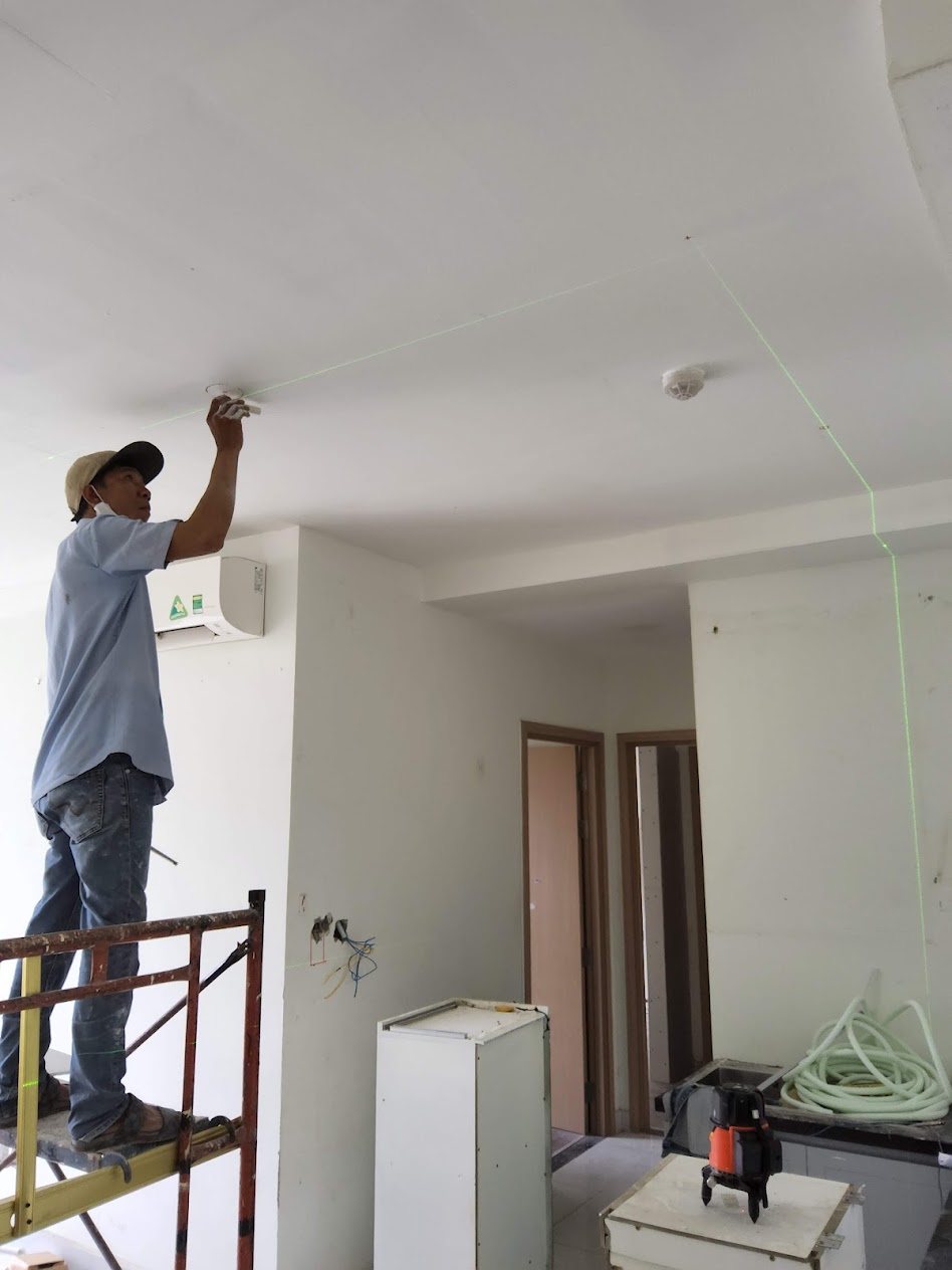 Thi công điện theo tiêu chuẩn, sử dụng trang thiết bị hiện đại để định vị vị trí