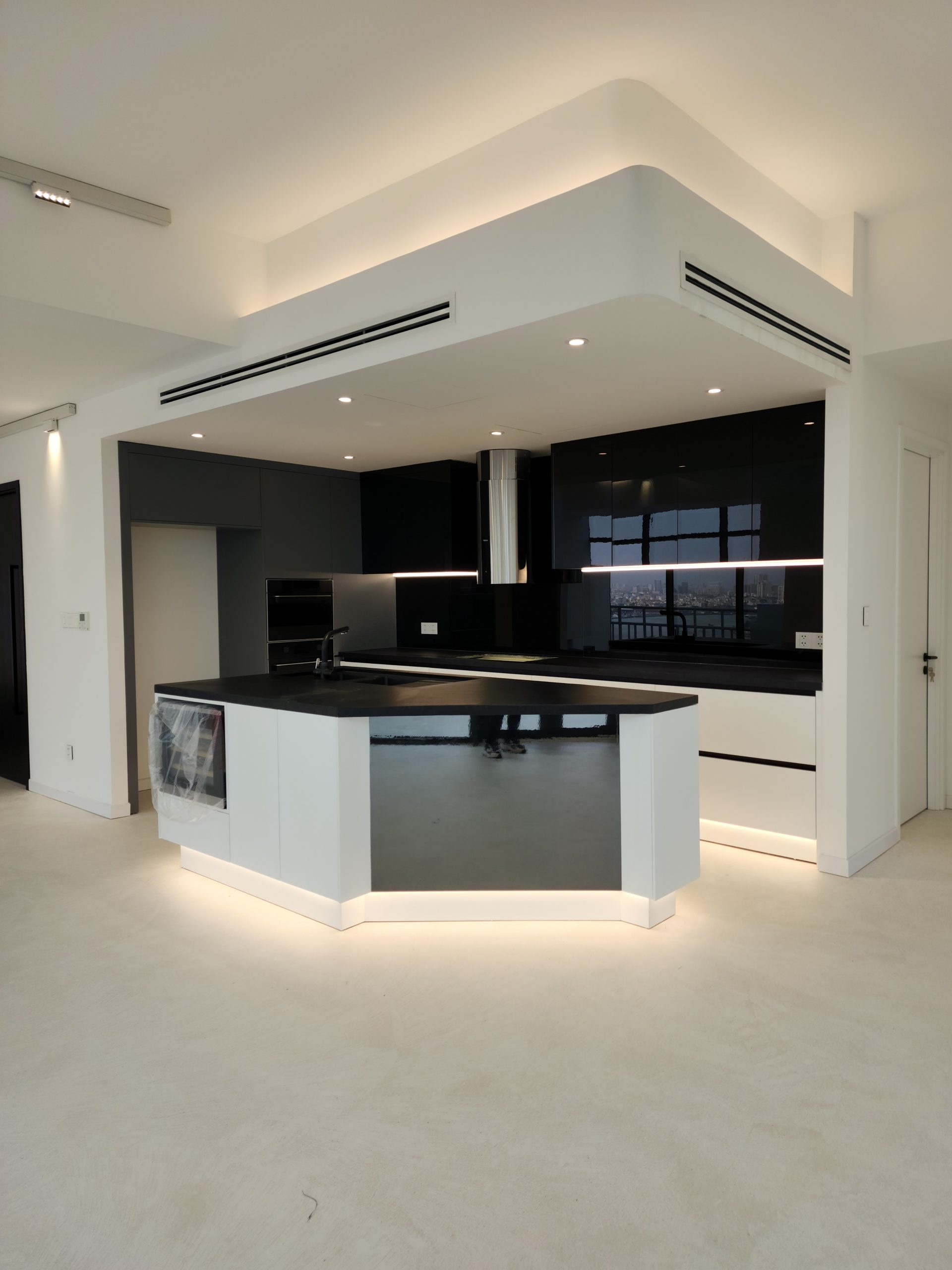 Hoàn thiện căn hộ penhouse phong cách hiện đại