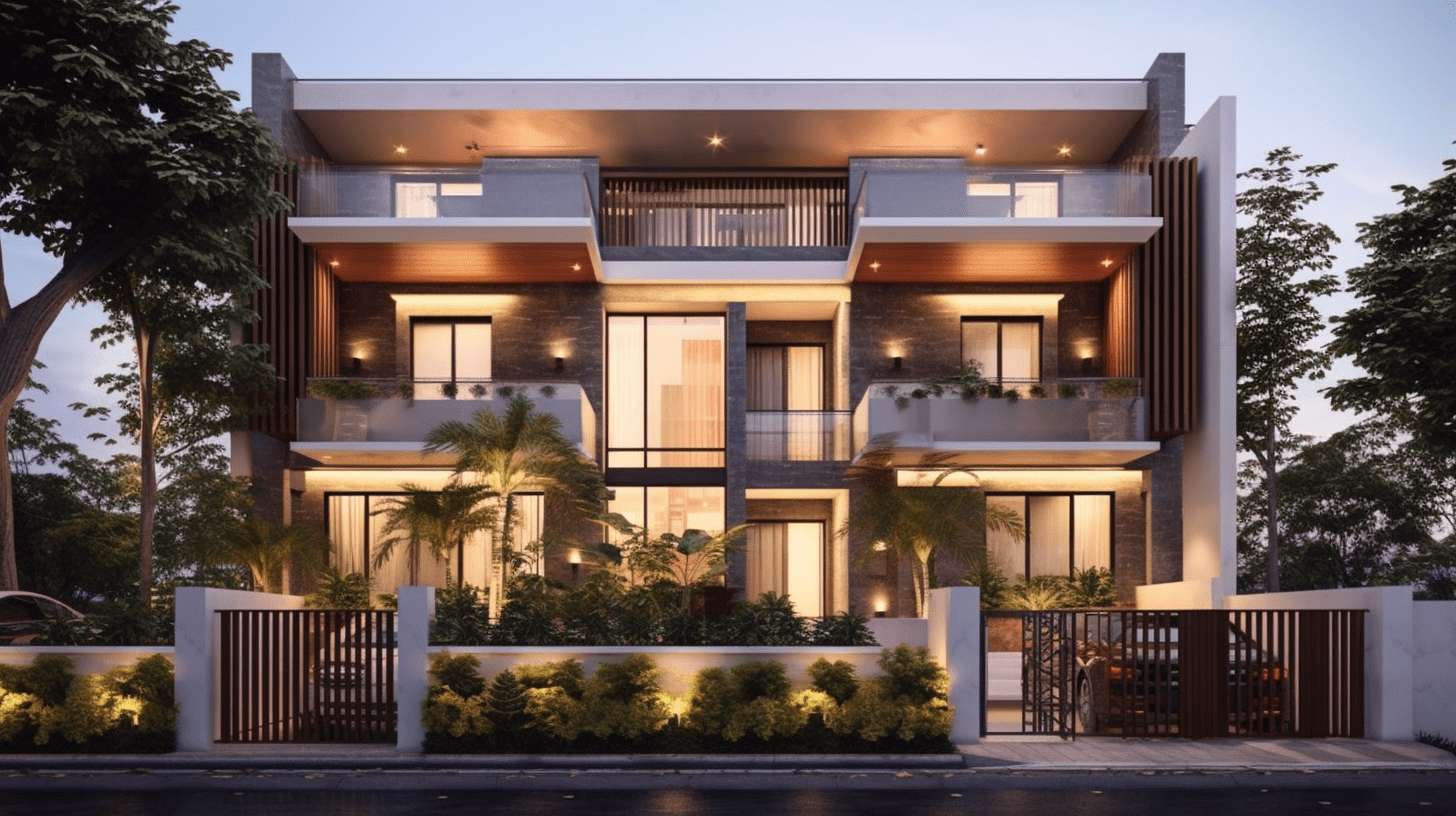 Thiết kế hiện đại nhà phố 