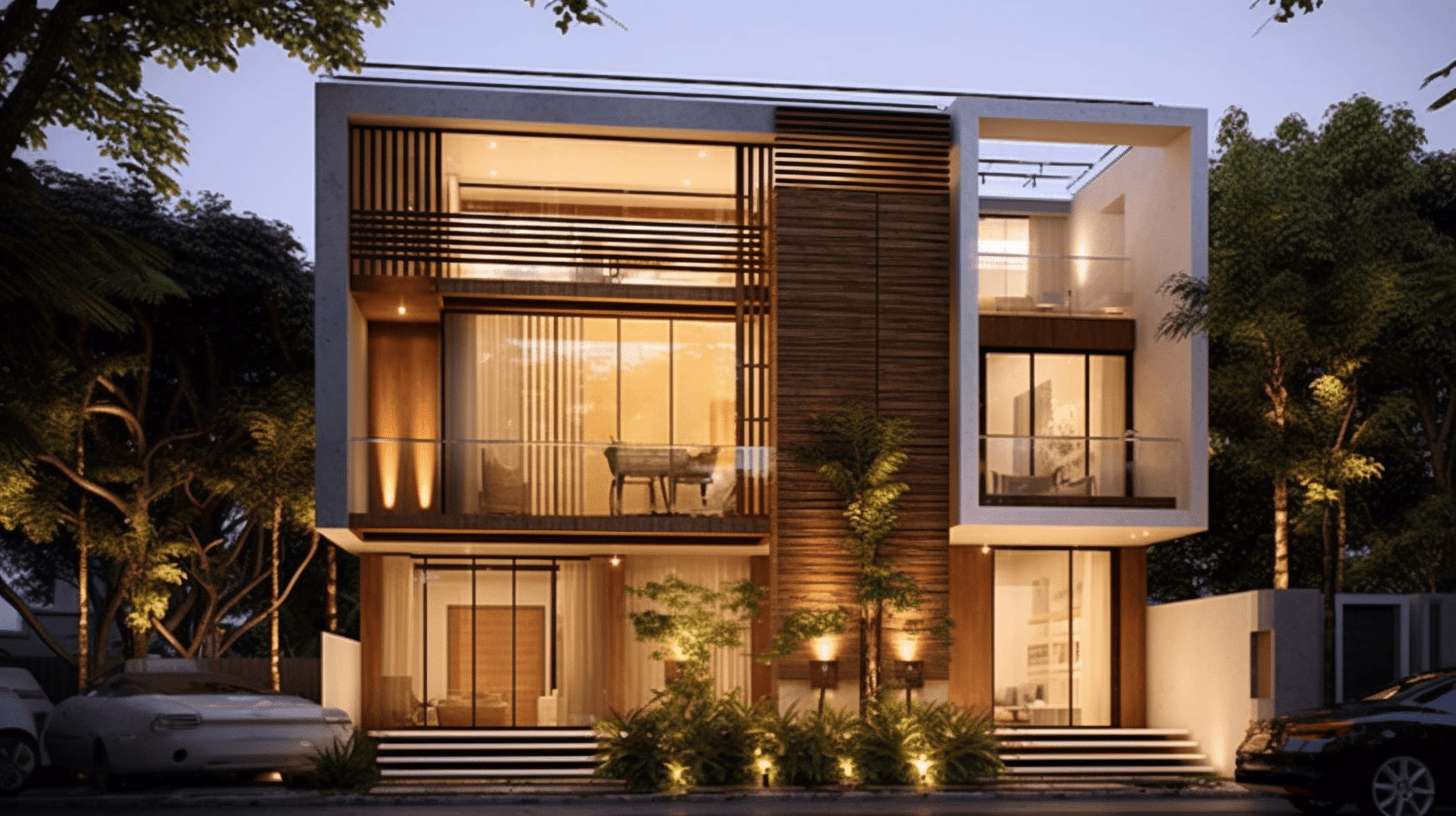 Phong cách thiết kế nhà phố hiện đại sang trọng