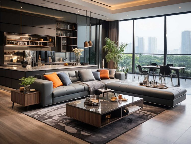Nội thất căn hộ chung cư hiện đại