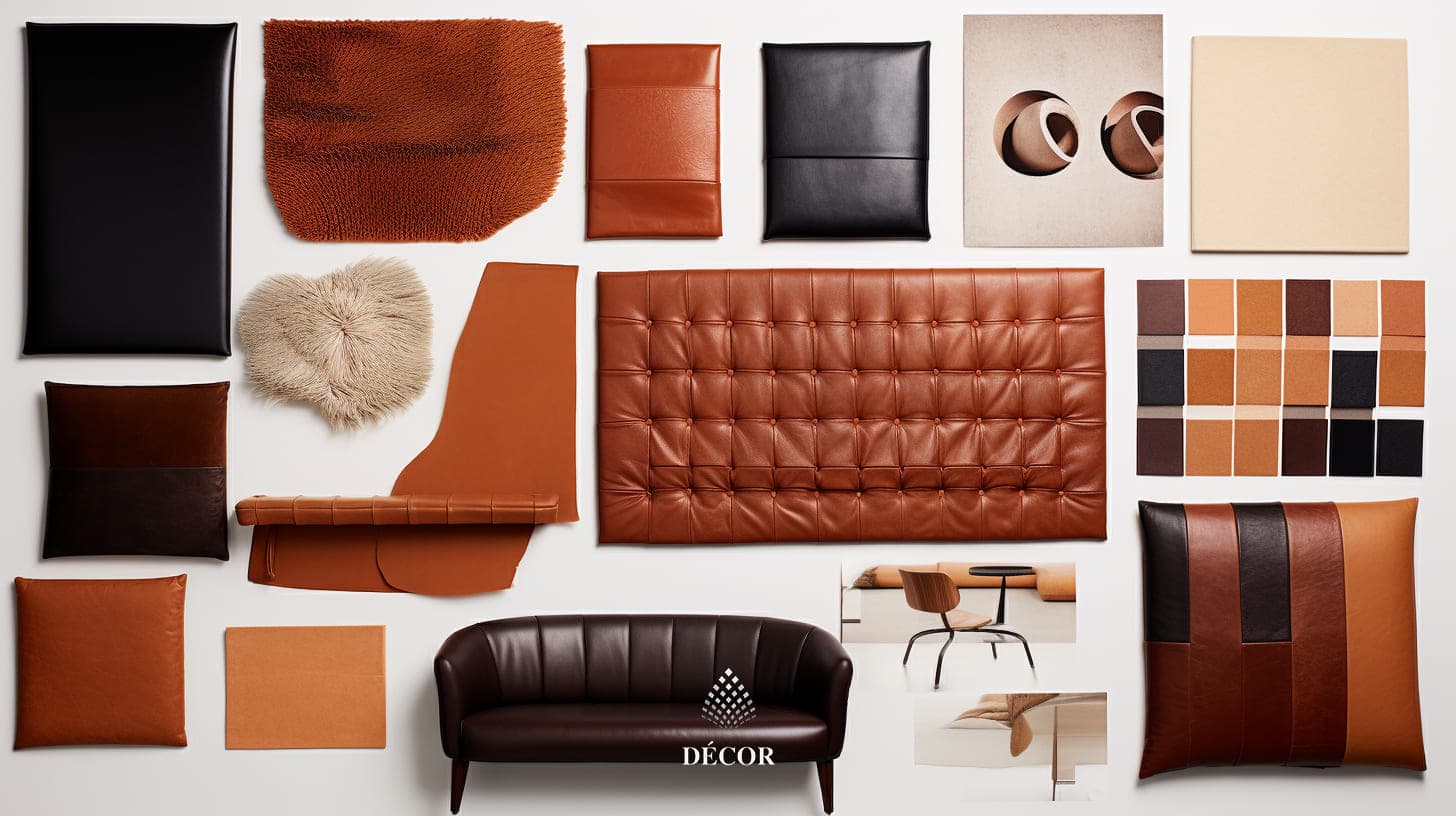 Da thuộc bọc nệm sofa