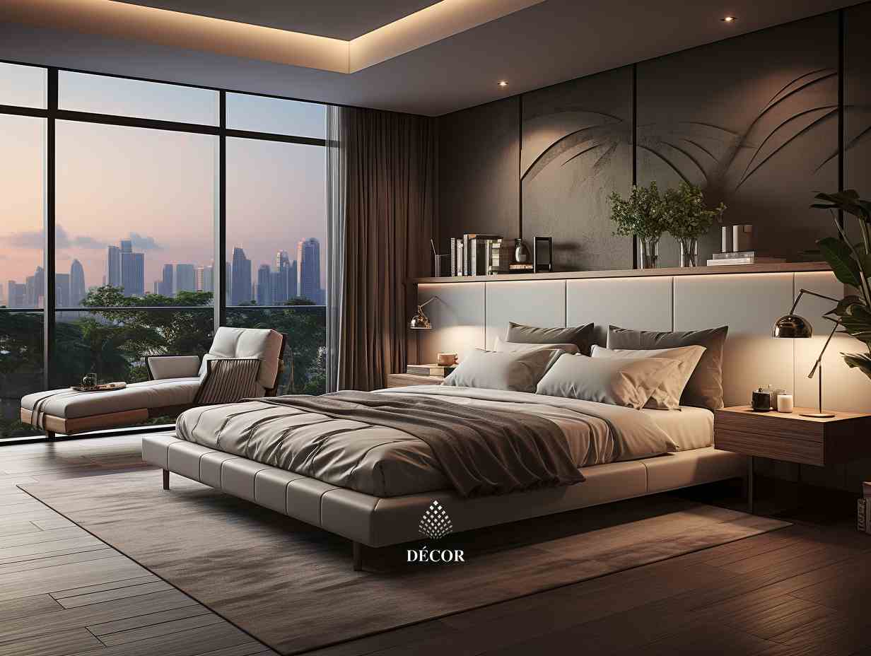 phòng ngủ hiện đại trang trí đặc biệt