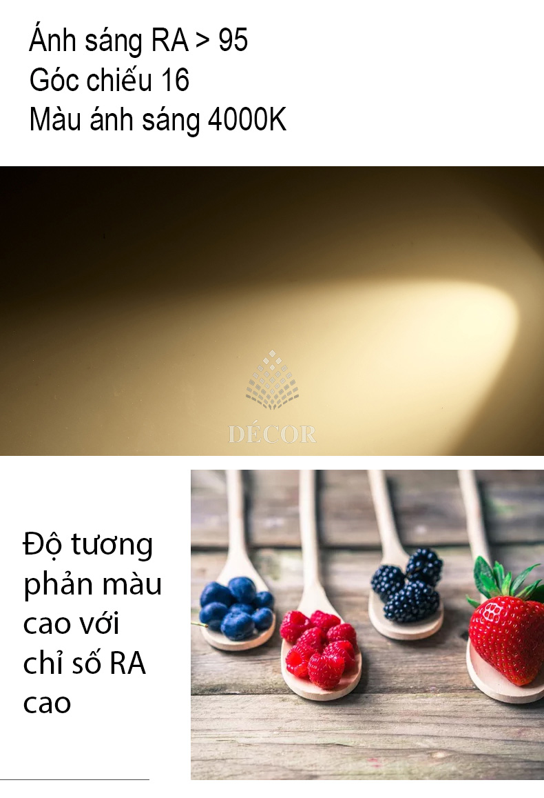Tính chất ánh sáng trong nội thất