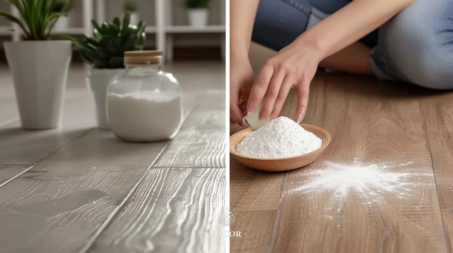 Sử dụng baking soda vệ sinh các vết bẩn khó 