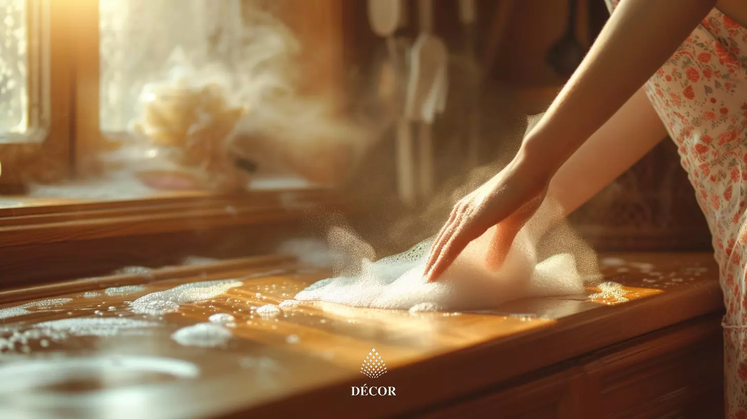 Vệ sinh bằng xà phòng và nước ấm