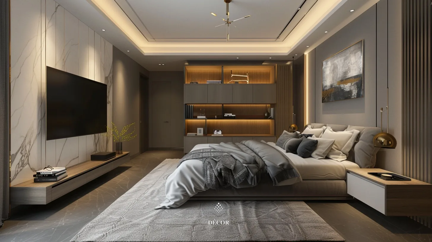 Sự đơn giản tinh tế góp phần tạo nên một phong ngủ mang phong cách Quiet Luxury