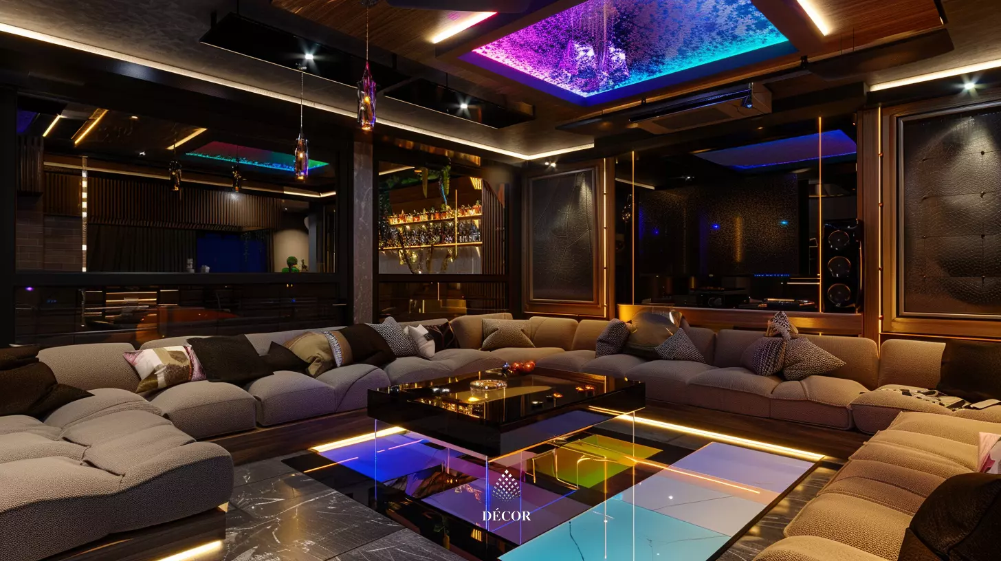 Phòng karaoke với không gian bắt mắt, hiện đại mang lại trải nghiệm thoải mái nhất