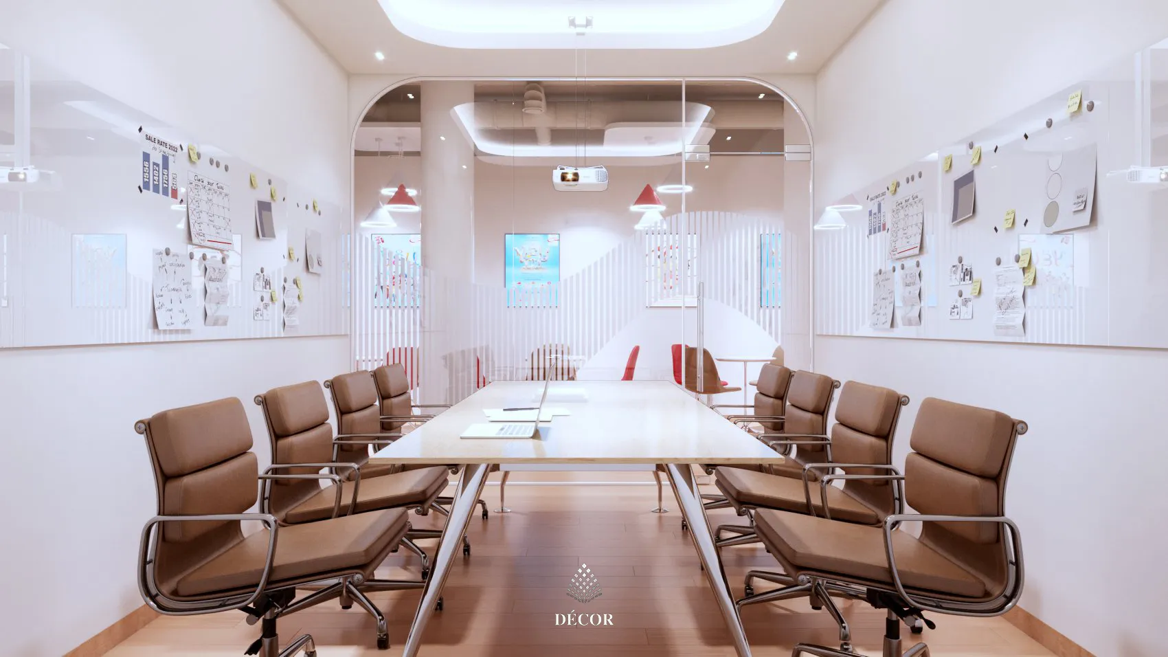 Thiết kế phòng họp lớn không gian mở
