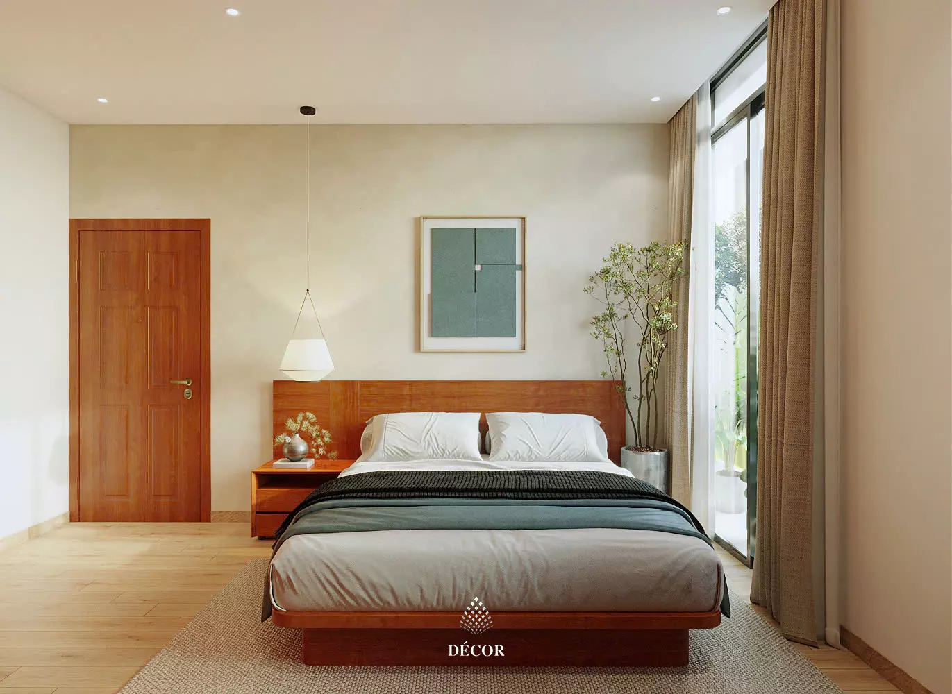 Thiết kế linh hoạt mọi không gian để có ánh sáng và cây xanh