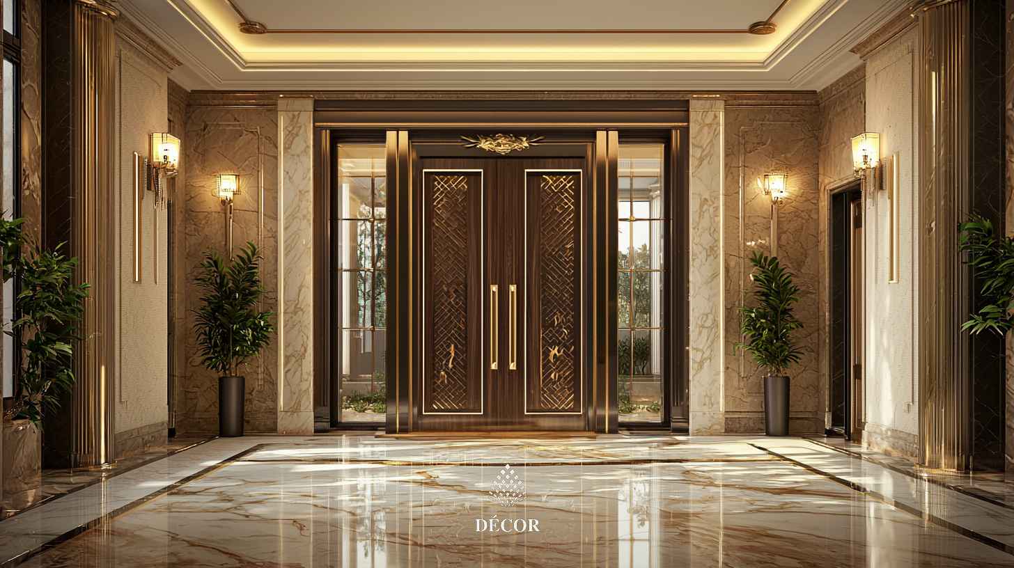 Thiết kế sang trọng nhưng không thể thiếu những mảng xanh
