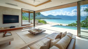 Phong cách loft áp dụng cho không gian mở ven biển