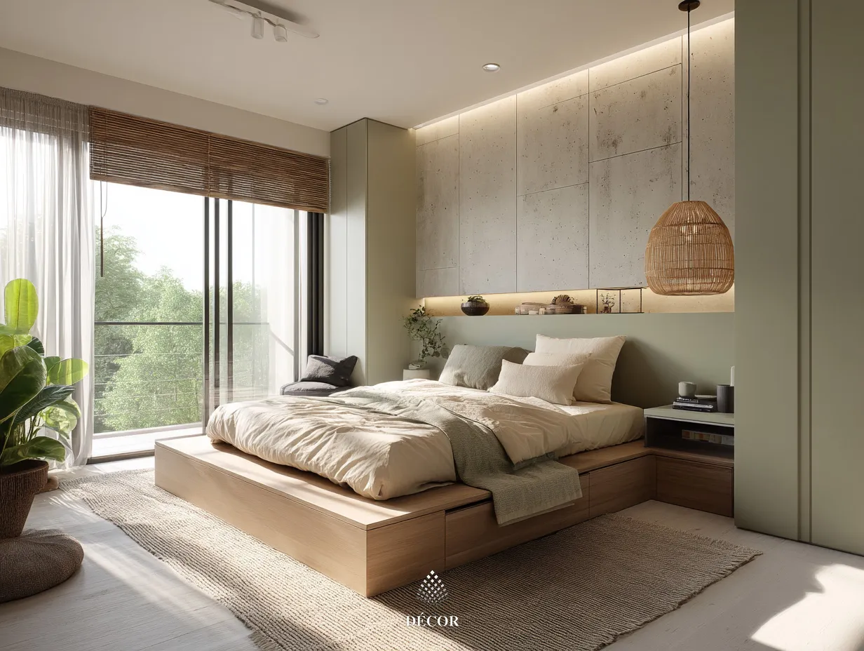 Không gian sống được đơn giản hoá