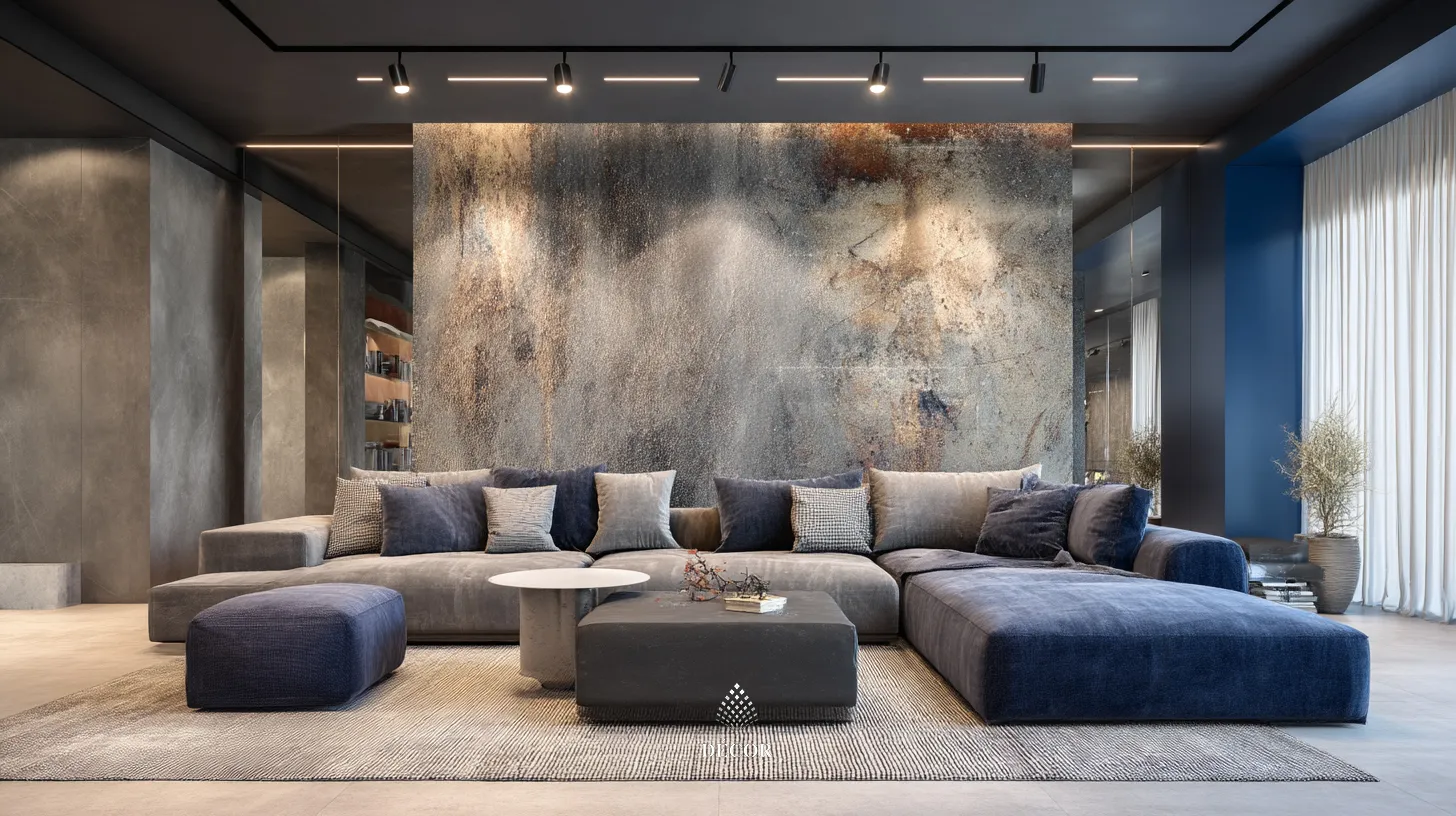 Thiết kế contemporary cho phòng khách hiện đại