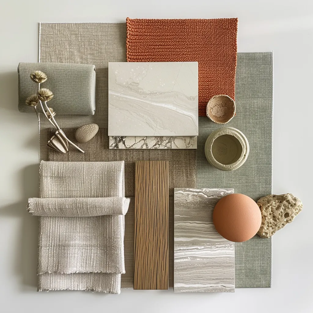 Bảng Moodboard cho không gian thoáng đãng