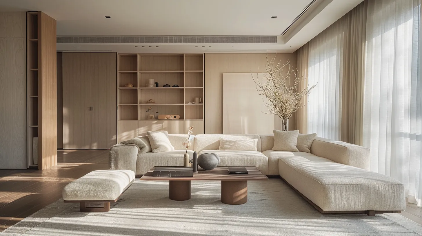 Thiết kế chiều sâu của không gian Warm Minimalism mang đến trải nghiệm không gian thoải mái hơn