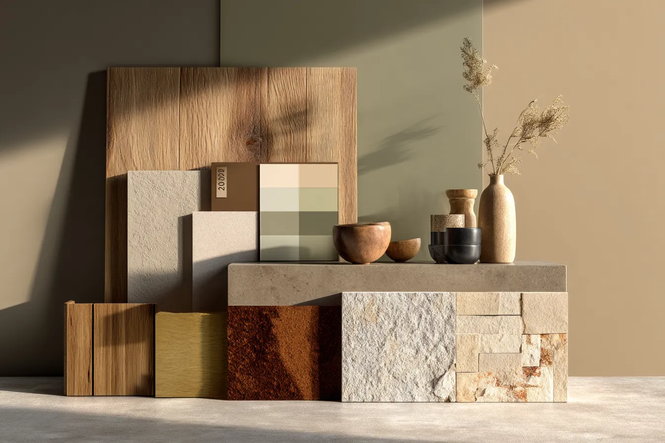 Bảng Moodboard cho nội thất năm 2026