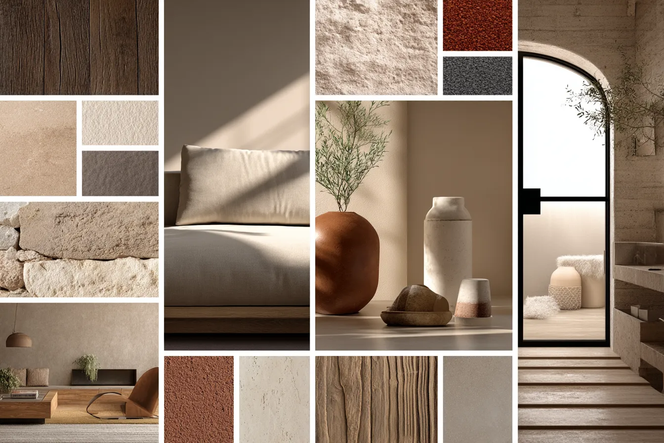 bảng màu nội thất 2026 hiện đại và ấm cúng