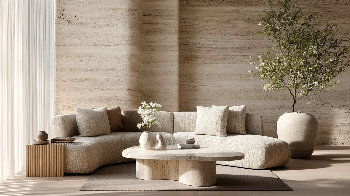 Phong cách thiết kế với tông màu ấm cúng cảu Organic Modern