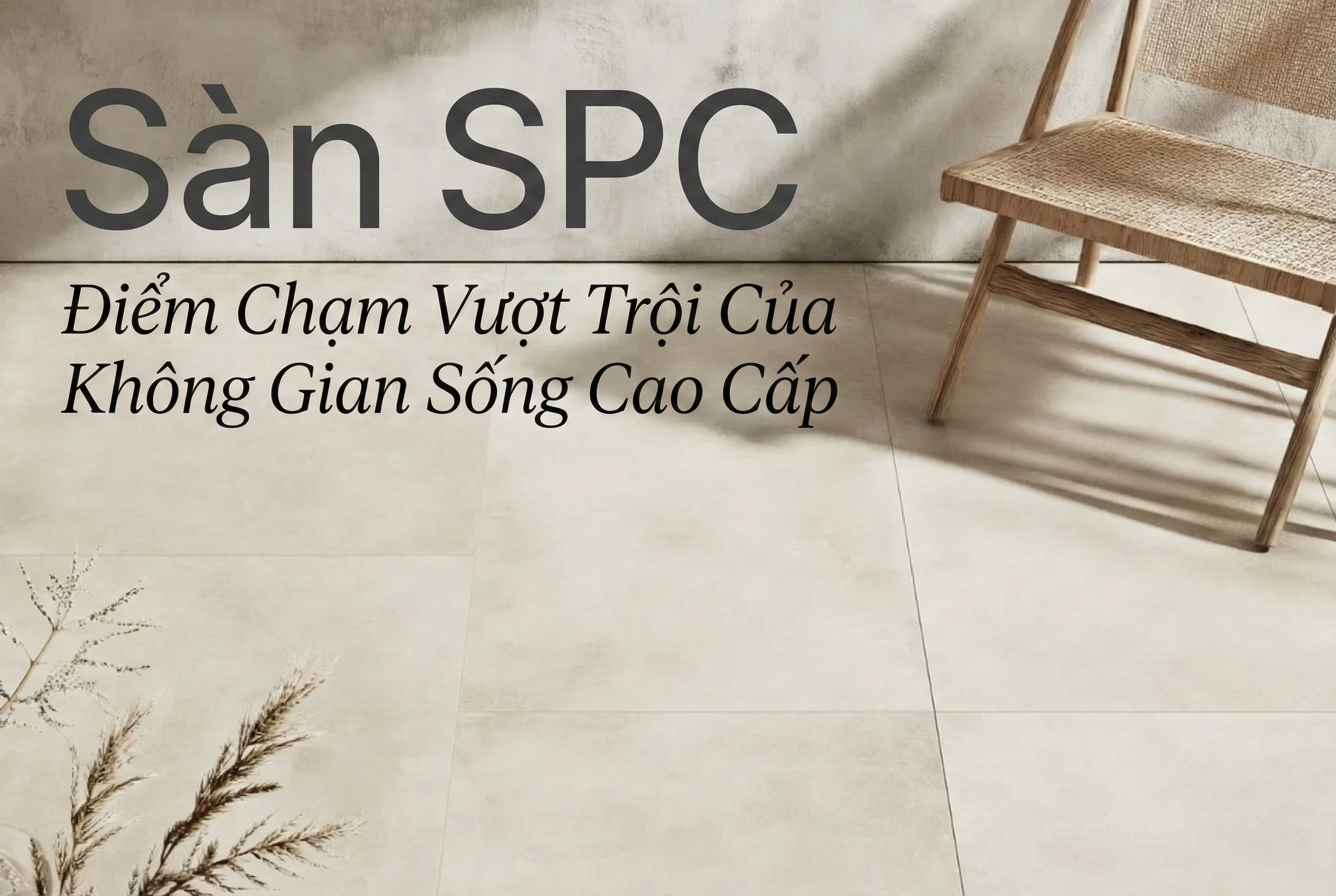 Sàn SPC cao cấp