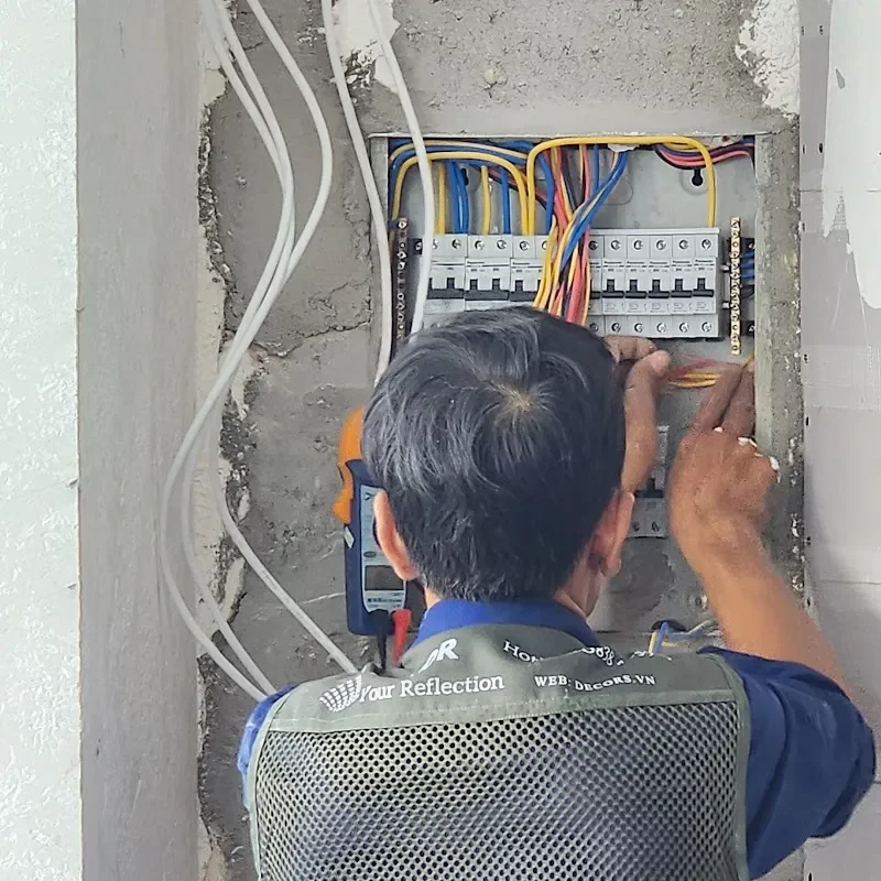 Thi công hoàn thiện điện