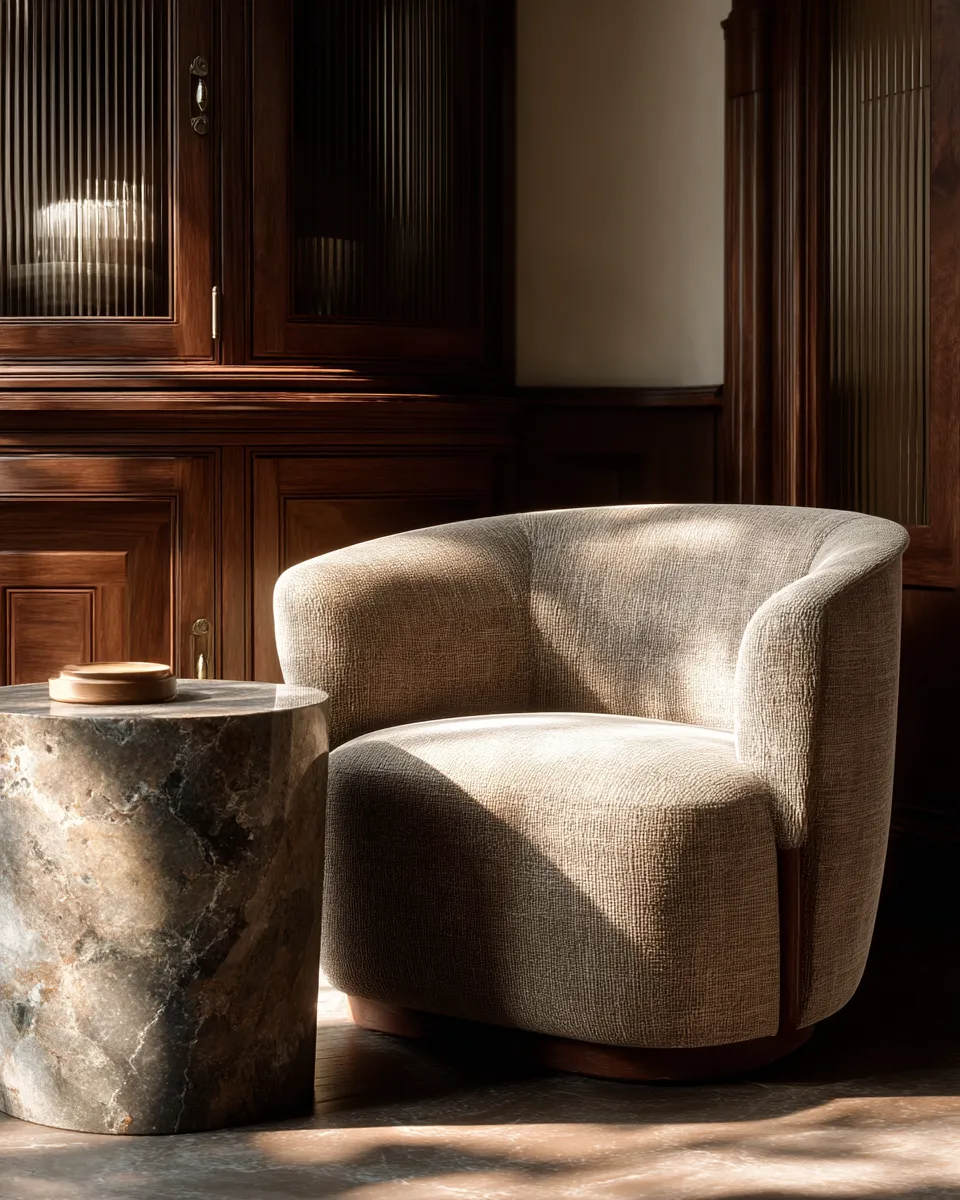 Thiết kế mang hơi hướng chạm vật liệu tự nhiên