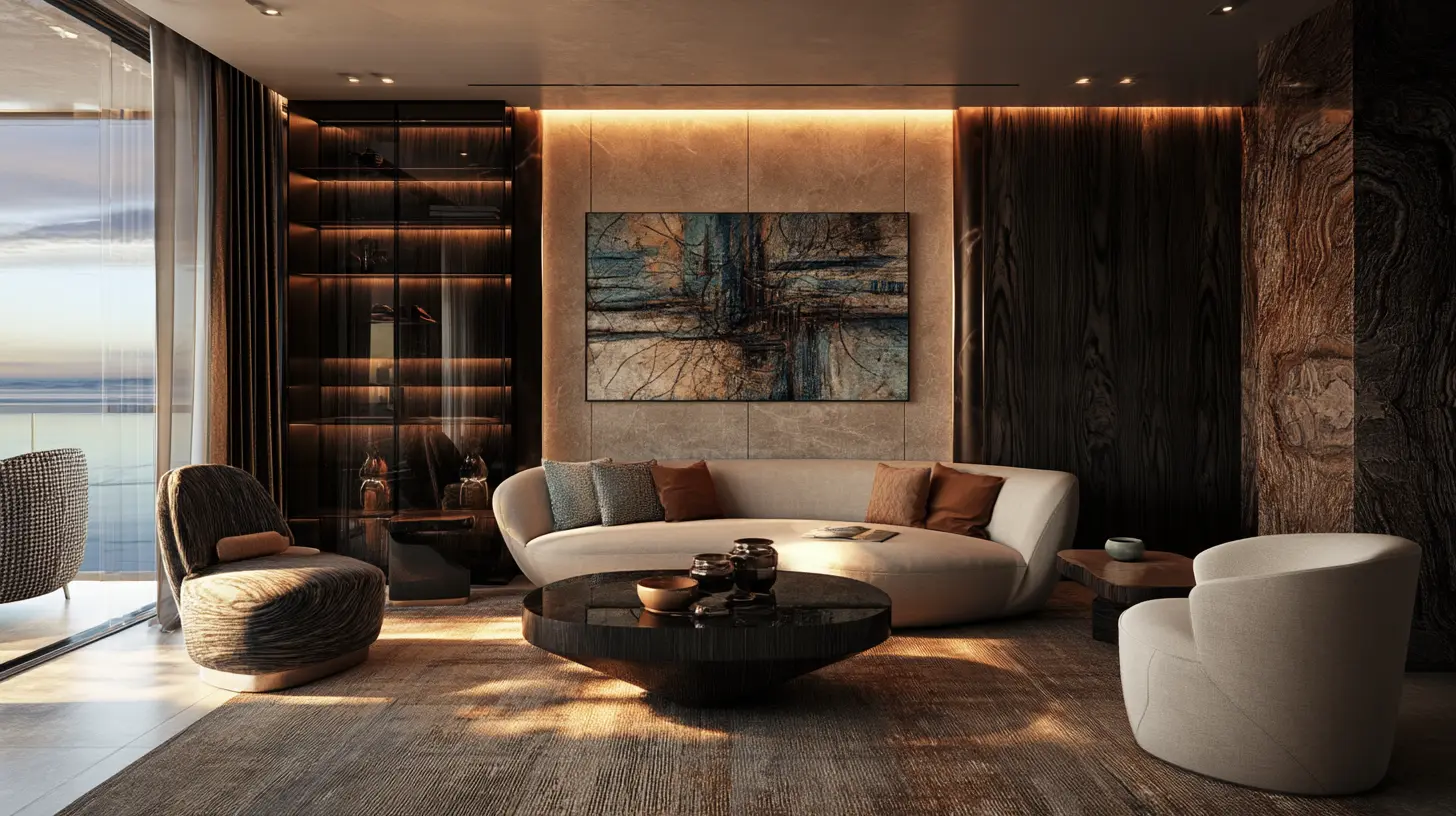 Thiết kế Phòng khách Luxury tại The Infiniti